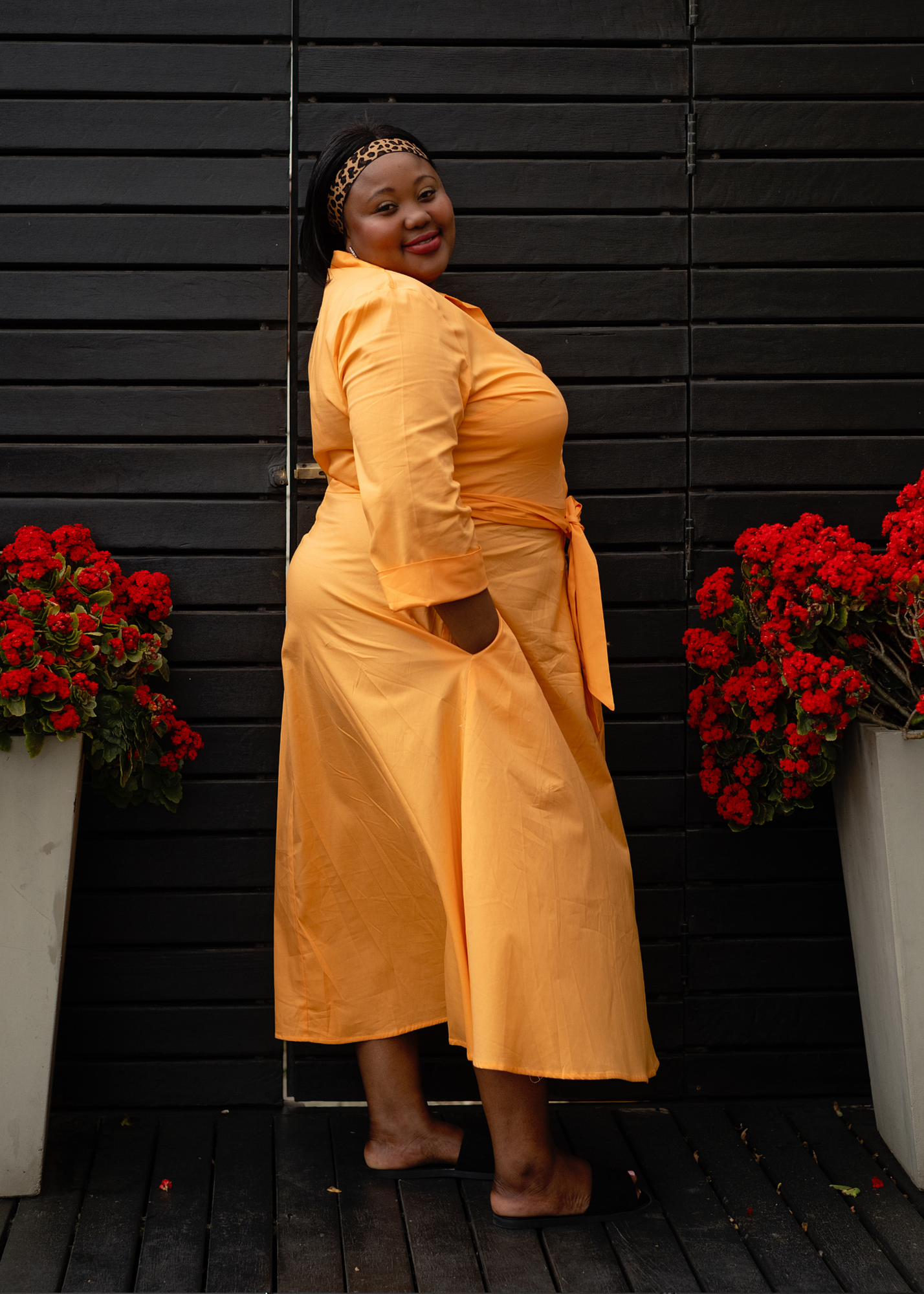 J-LO Dress, Orange