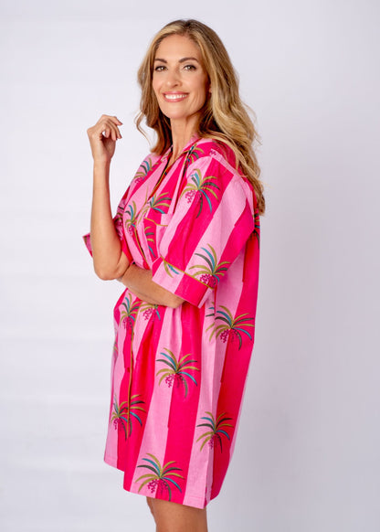 Short Sleeve Sleepshirt in Cabana Dreaming