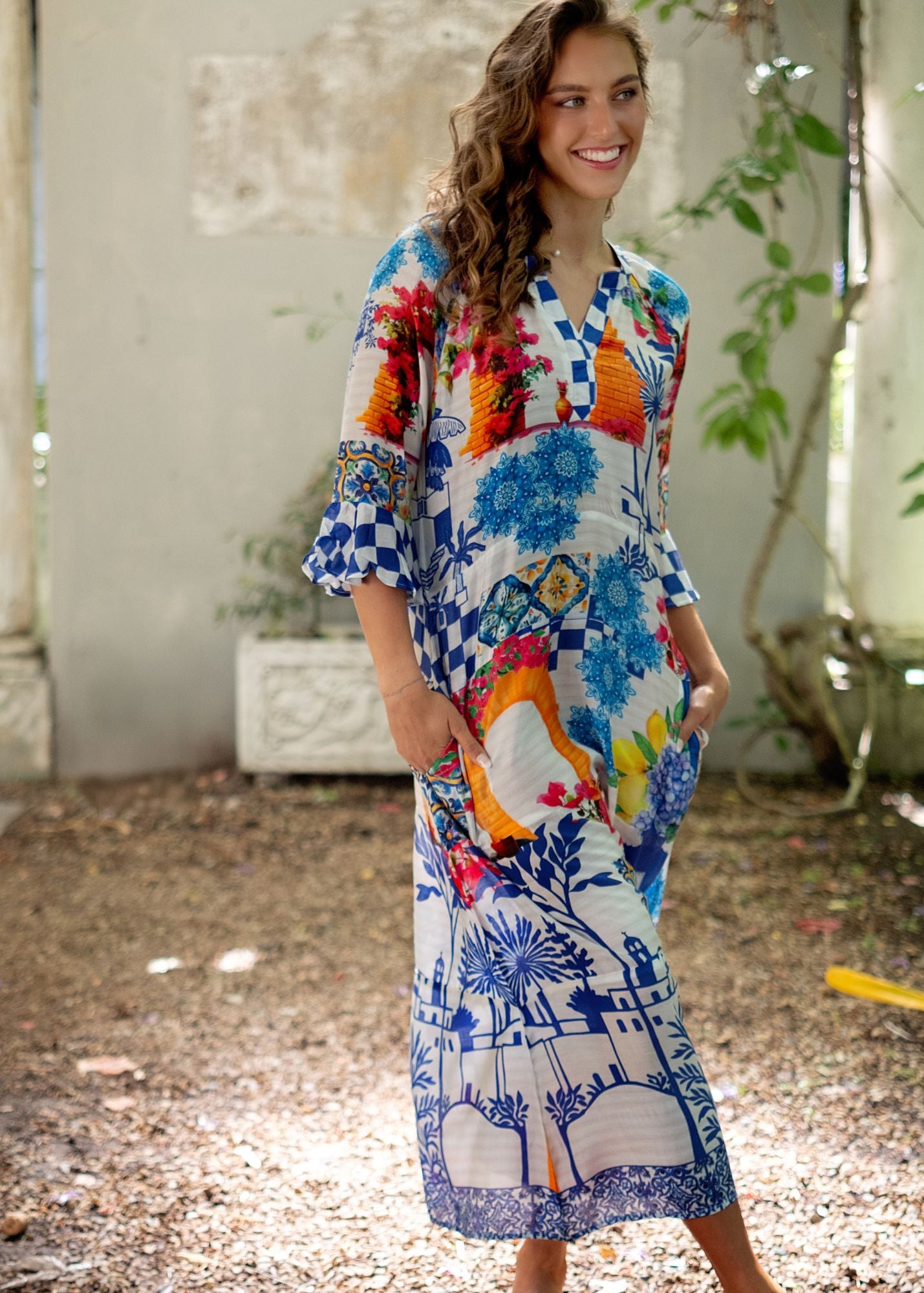 Jubilee Dress in Summer in Rome