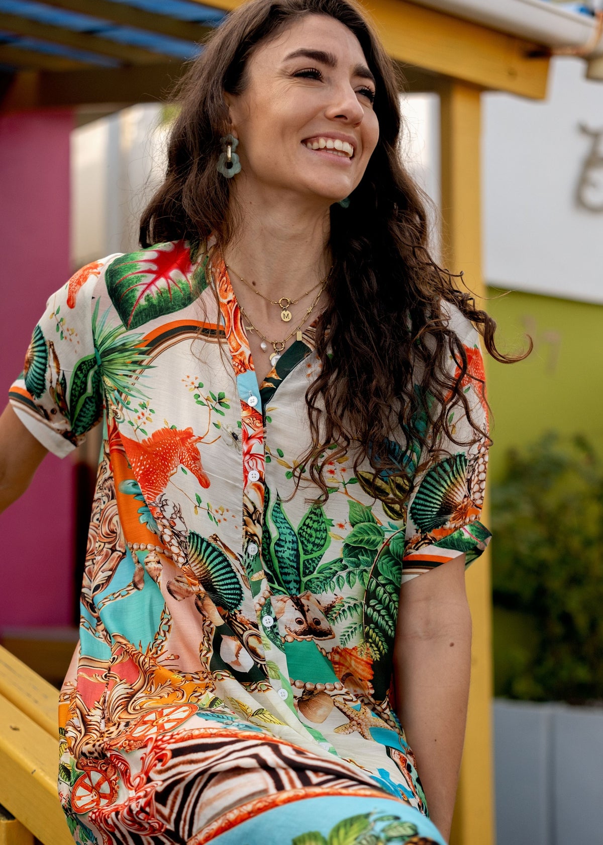 Maxine Dress in Jungle Rhapsody