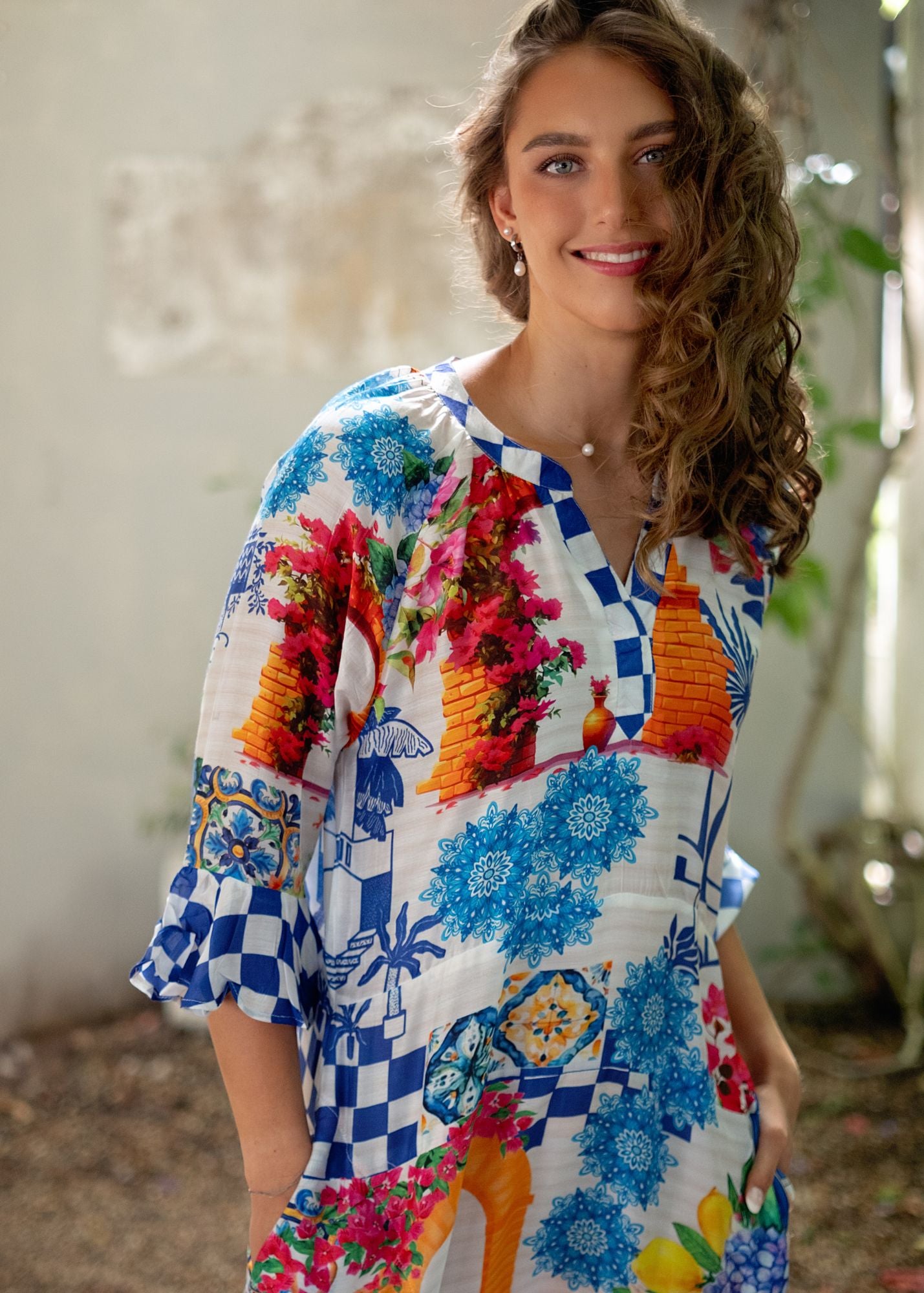 Jubilee Dress in Summer in Rome