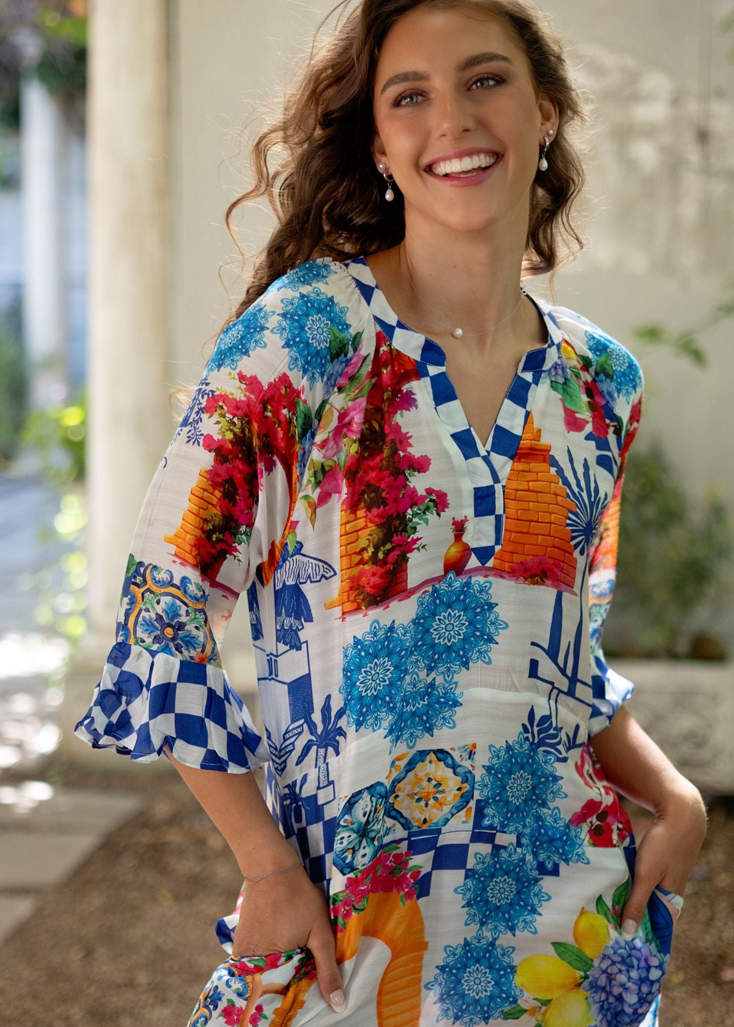 Jubilee Dress in Summer in Rome