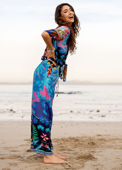 Copa Pants Set in Jungle Jive