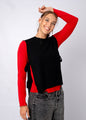 Pinafore Knit in Black