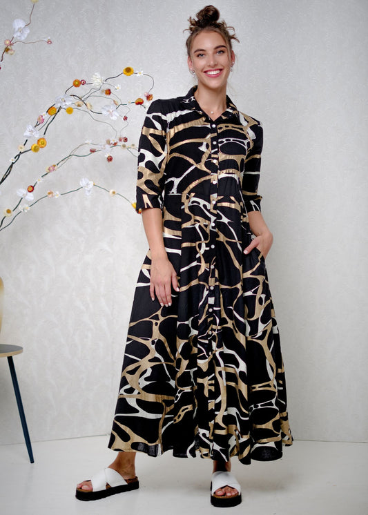 Bella Donna Dress in Night Lights