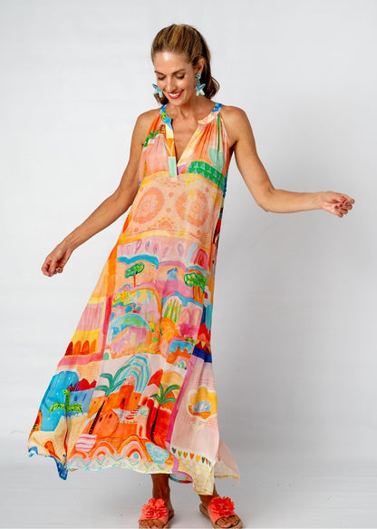 Sunshine Bliss in Peach Palms