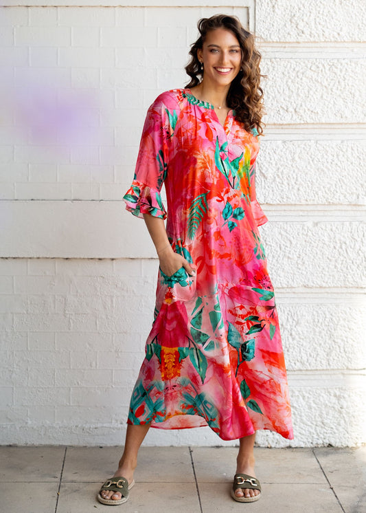 Jubilee Dress in Fern Blush