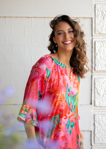 Jubilee Dress in Fern Blush