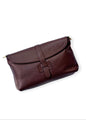 Capri Leather Crossbody Bag – Bordeaux