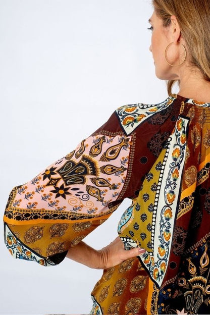 Zyra Blouse in Marrakesh