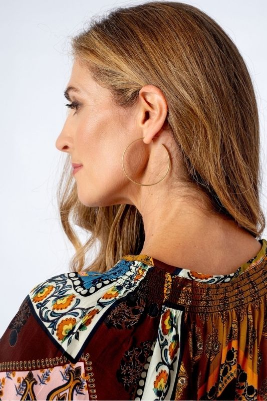 Zyra Blouse in Marrakesh