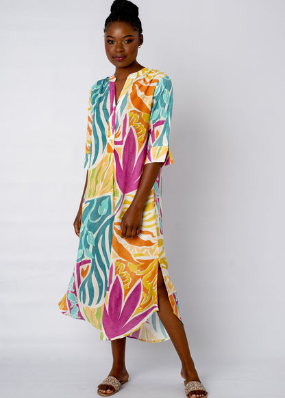 Fergie Cuffed Sleeve  Dress,  Shoreline