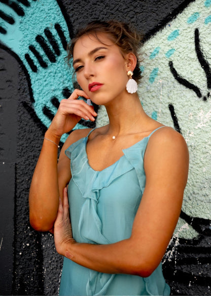 Bella Luna Dress — Seagreen Teal