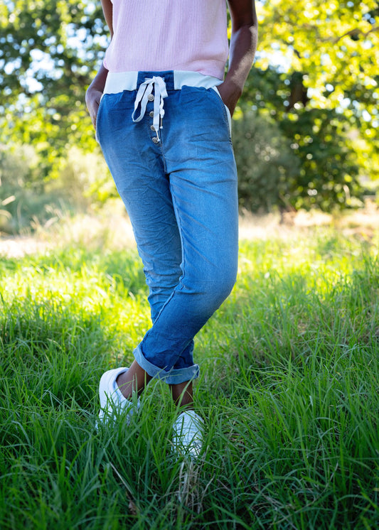 Portofino Denim – Ocean Blue