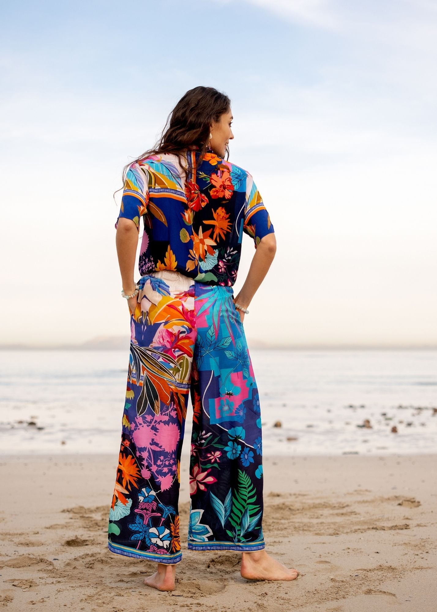 Copa Pants Set in Jungle Jive