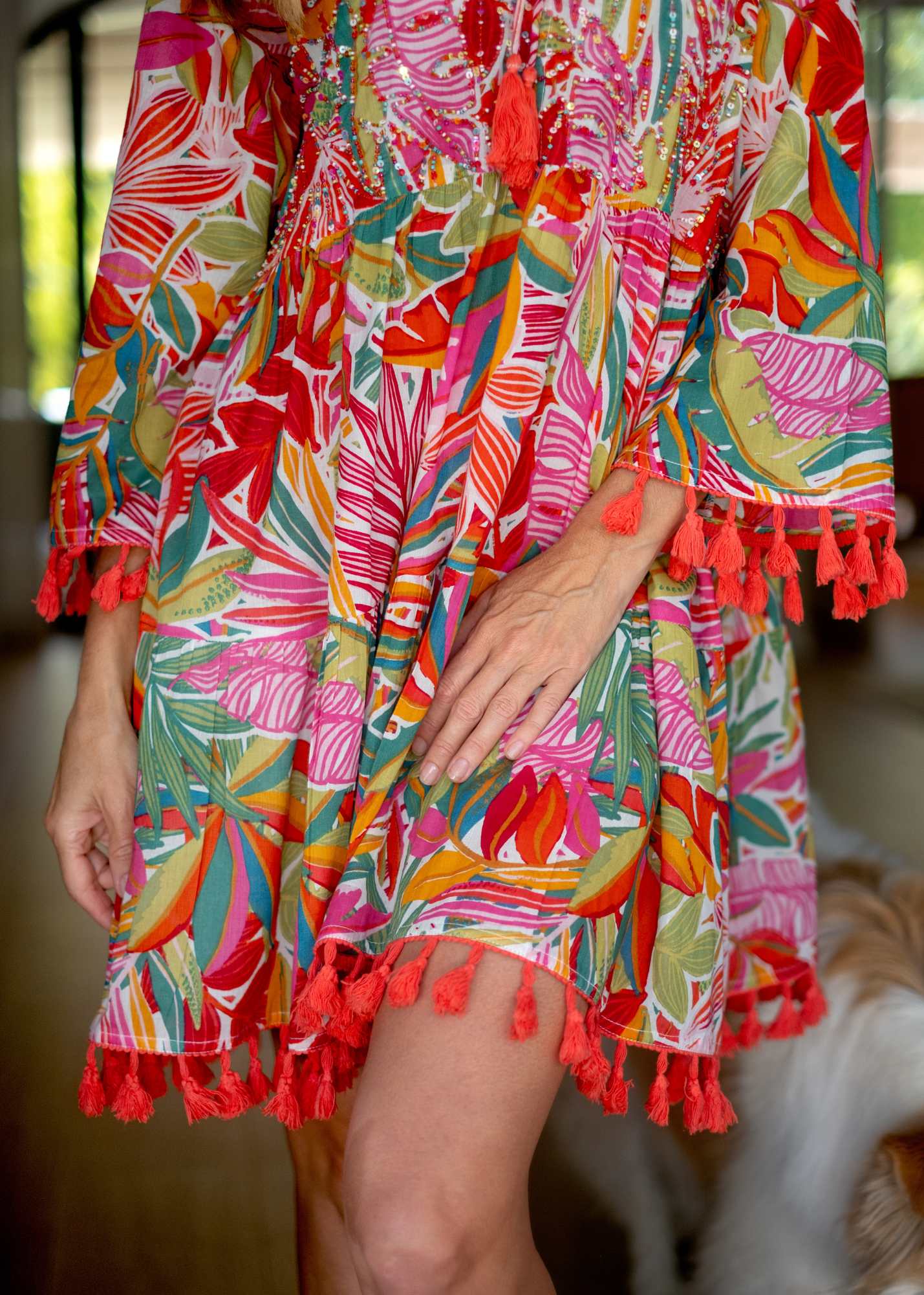 Portofino Dress – Red Tramonto