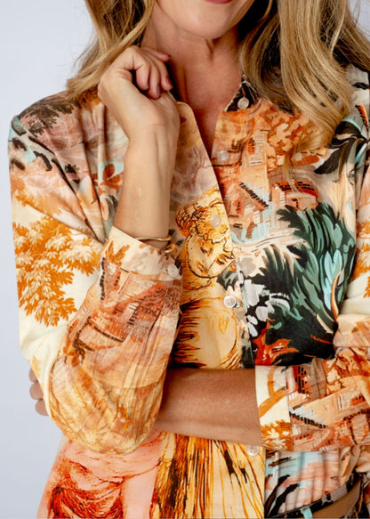 St Laurent Blouse in Casablanca