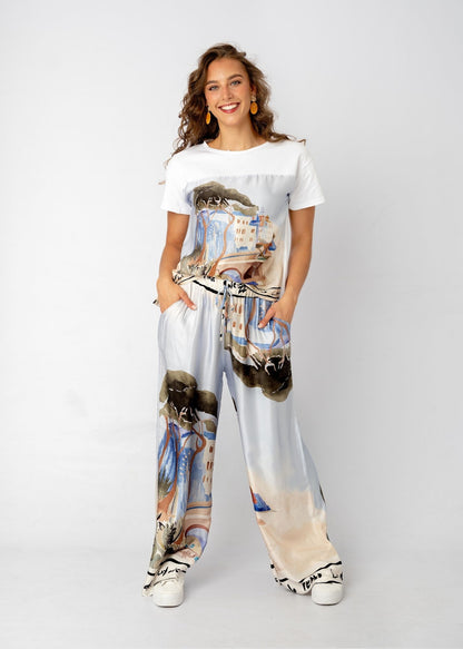 Isola Pantsuit in Del Cielo