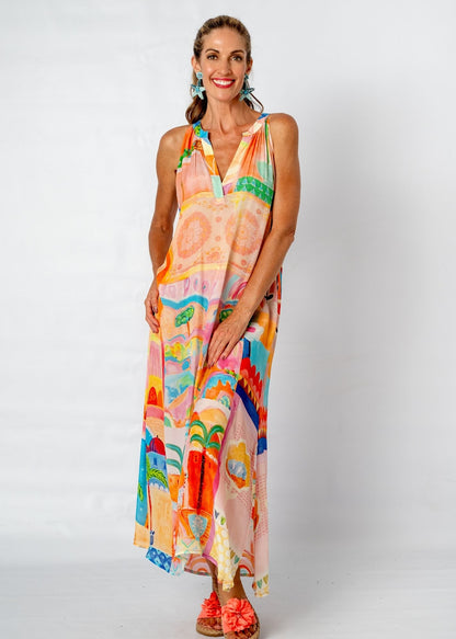 Sunshine Bliss in Peach Palms