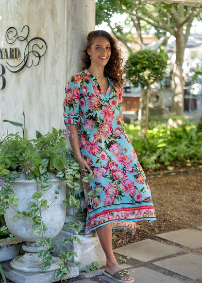 Carli Dress in Protea