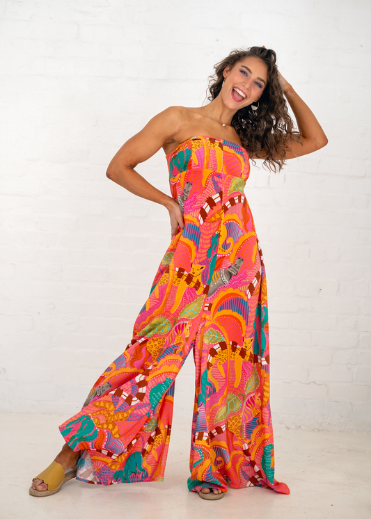 Carmen Playsuit – Safari Sunset -Sold Out- NEW PRINTS COMING SOON