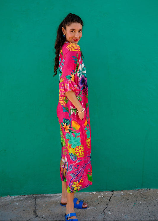 Jubilee Dress in Dragonfruit Dream