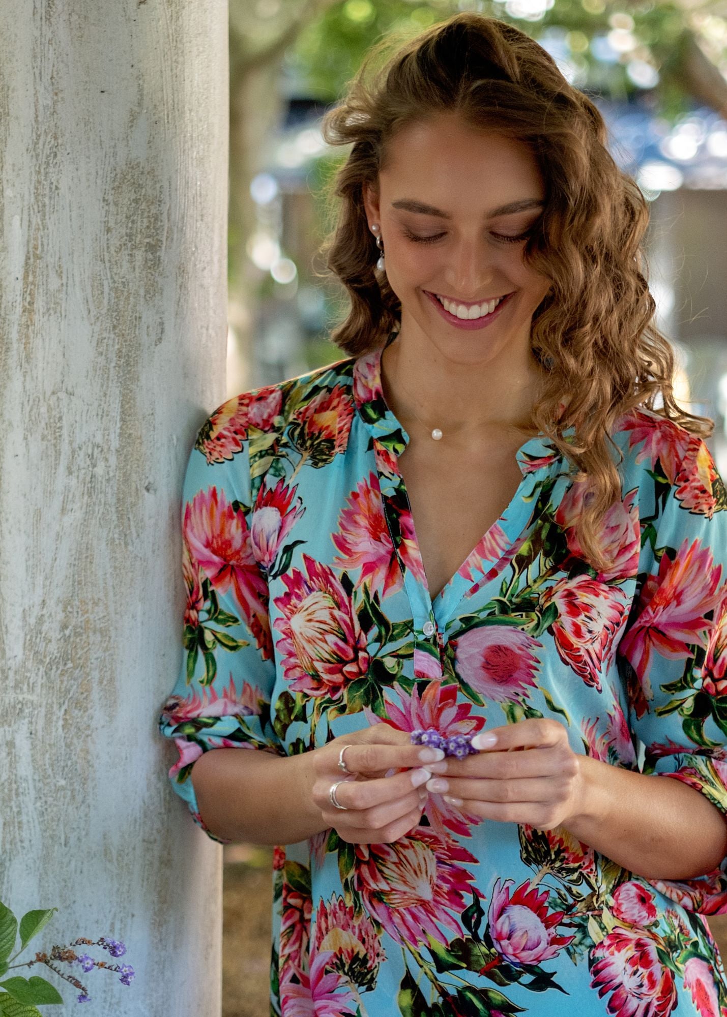 Carli Dress in Protea