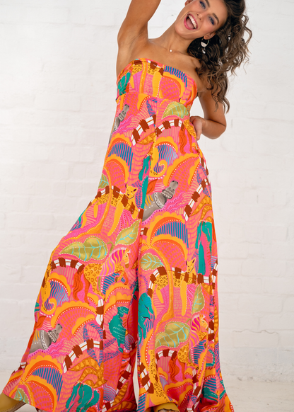 Carmen Playsuit – Safari Sunset -Sold Out- NEW PRINTS COMING SOON