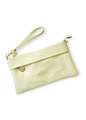 Verona Slim Leather Crossbody Clutch – Light Green