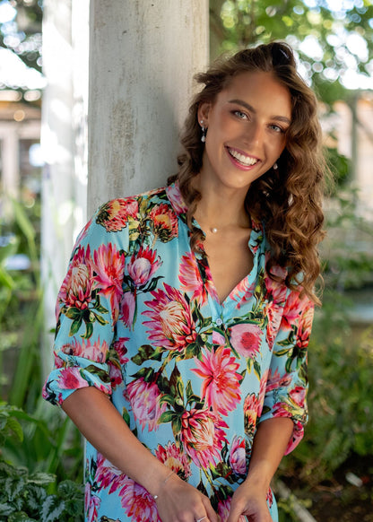 Carli Dress in Protea