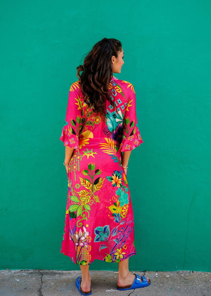 Jubilee Dress in Dragonfruit Dream