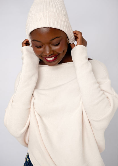 Urban Cozi Beanie in Cream