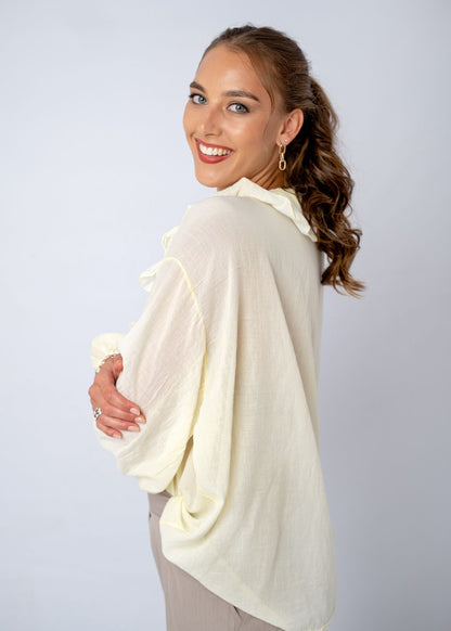 Duchess Top in Soft Yellow