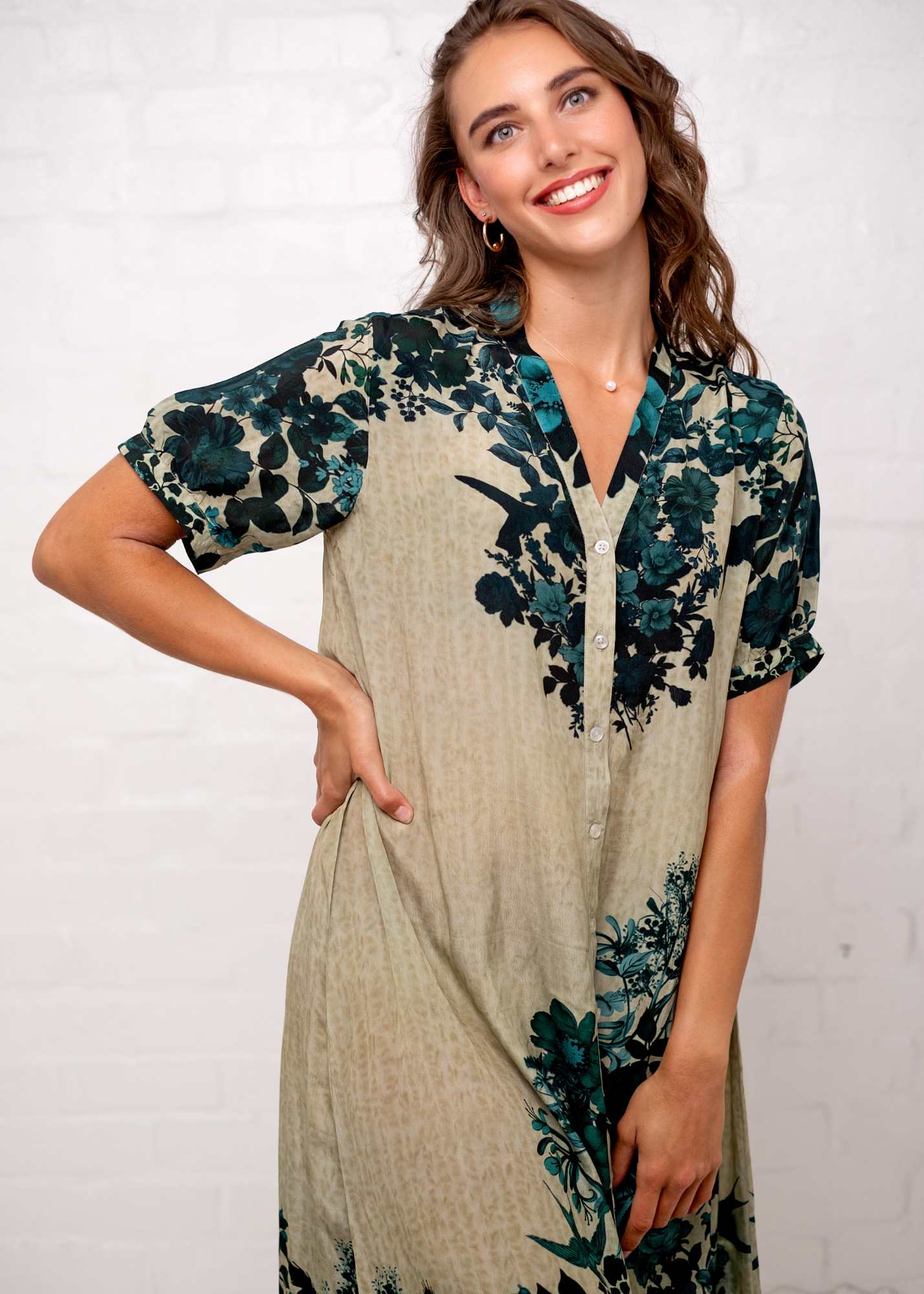 Maxine Dress in Secret Garden