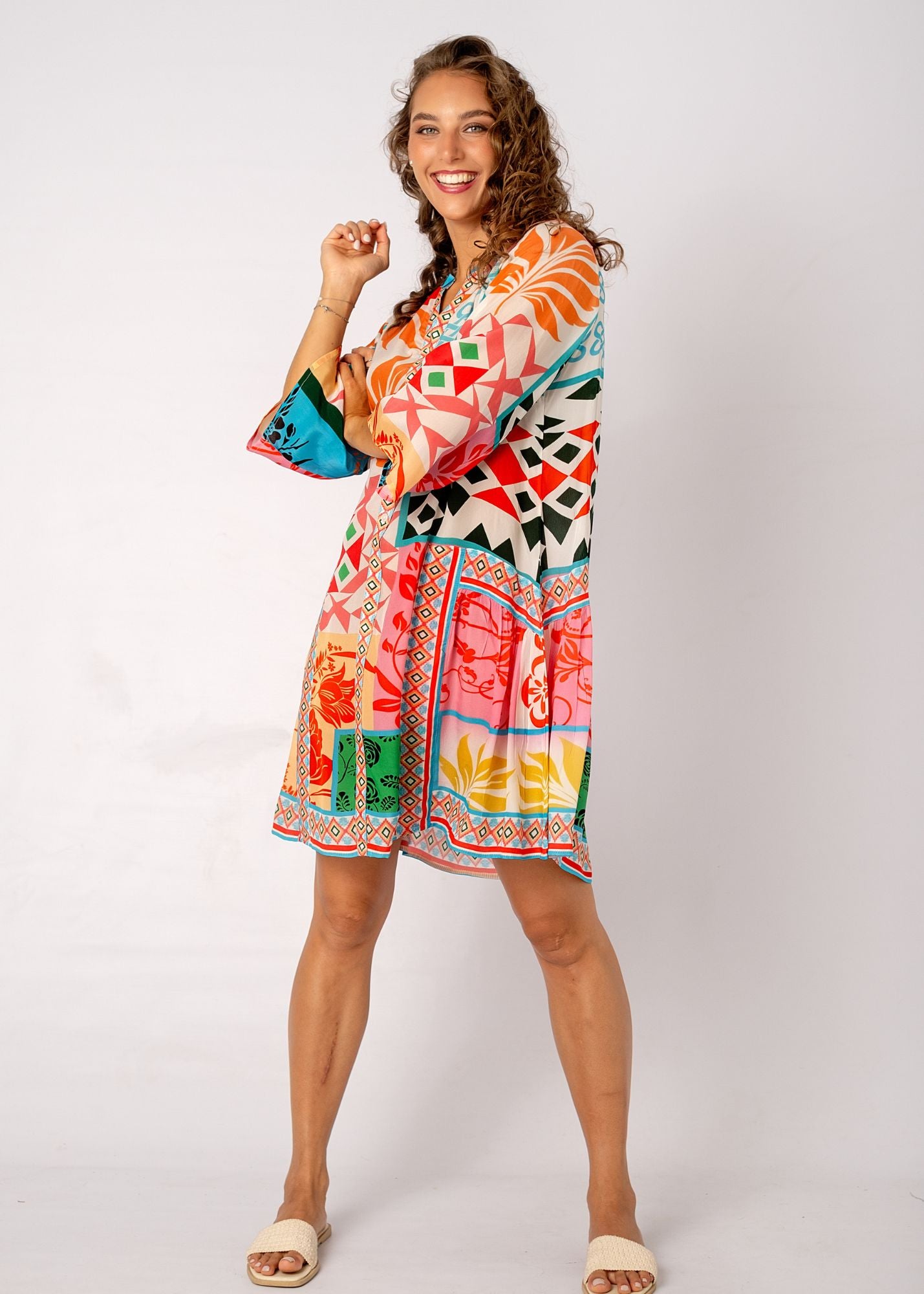 Amalfi Dress in Summer Shapes