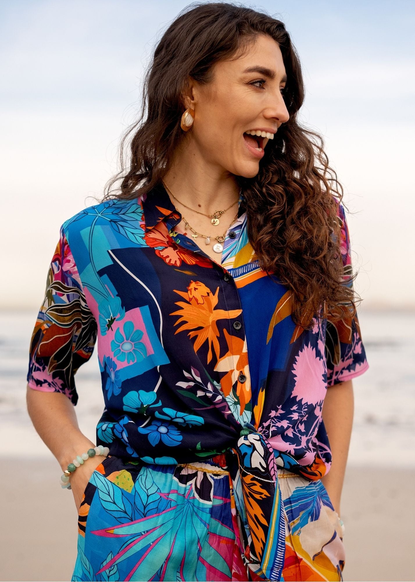 Copa Pants Set in Jungle Jive