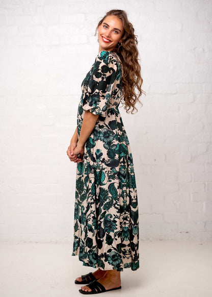 Napoli Dress in Secret Garden