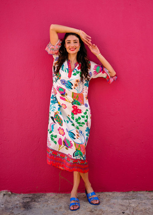 Jubilee Dress in Ibiza Infusion