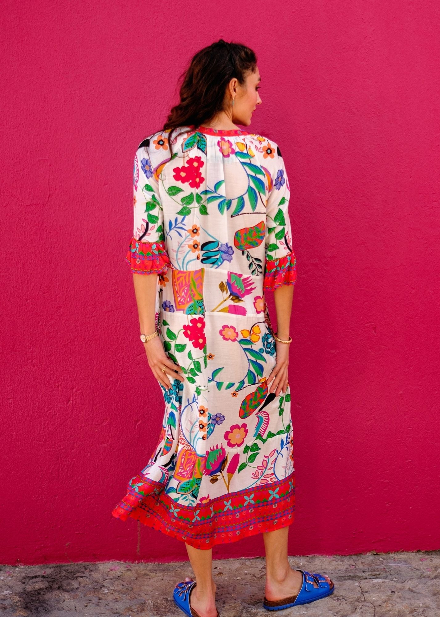 Jubilee Dress in Ibiza Infusion