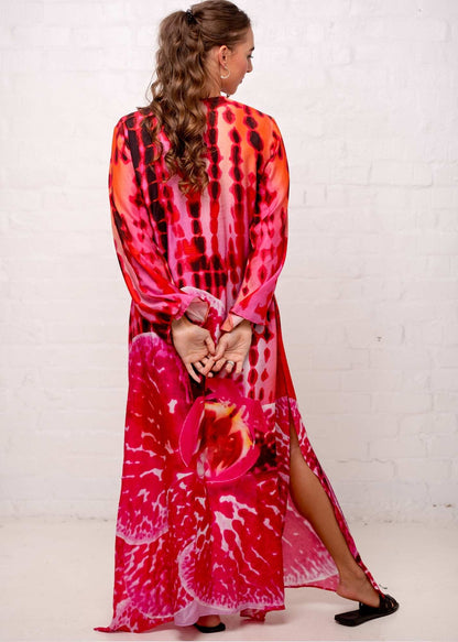 Lanira Dress in Pink Orchid