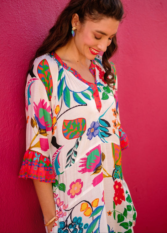 Jubilee Dress in Ibiza Infusion