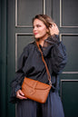 Capri Leather Crossbody Bag – Rich Earth Brown