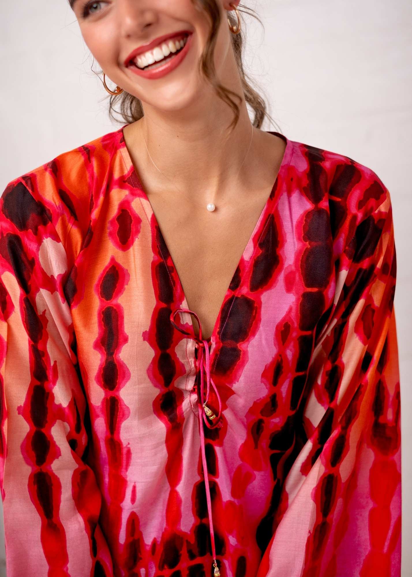 Lanira Dress in Pink Orchid