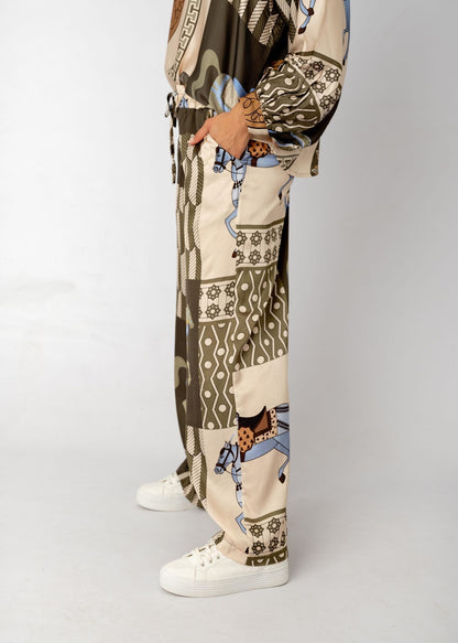 Bougiee Lounge Blouse in Bellicina
