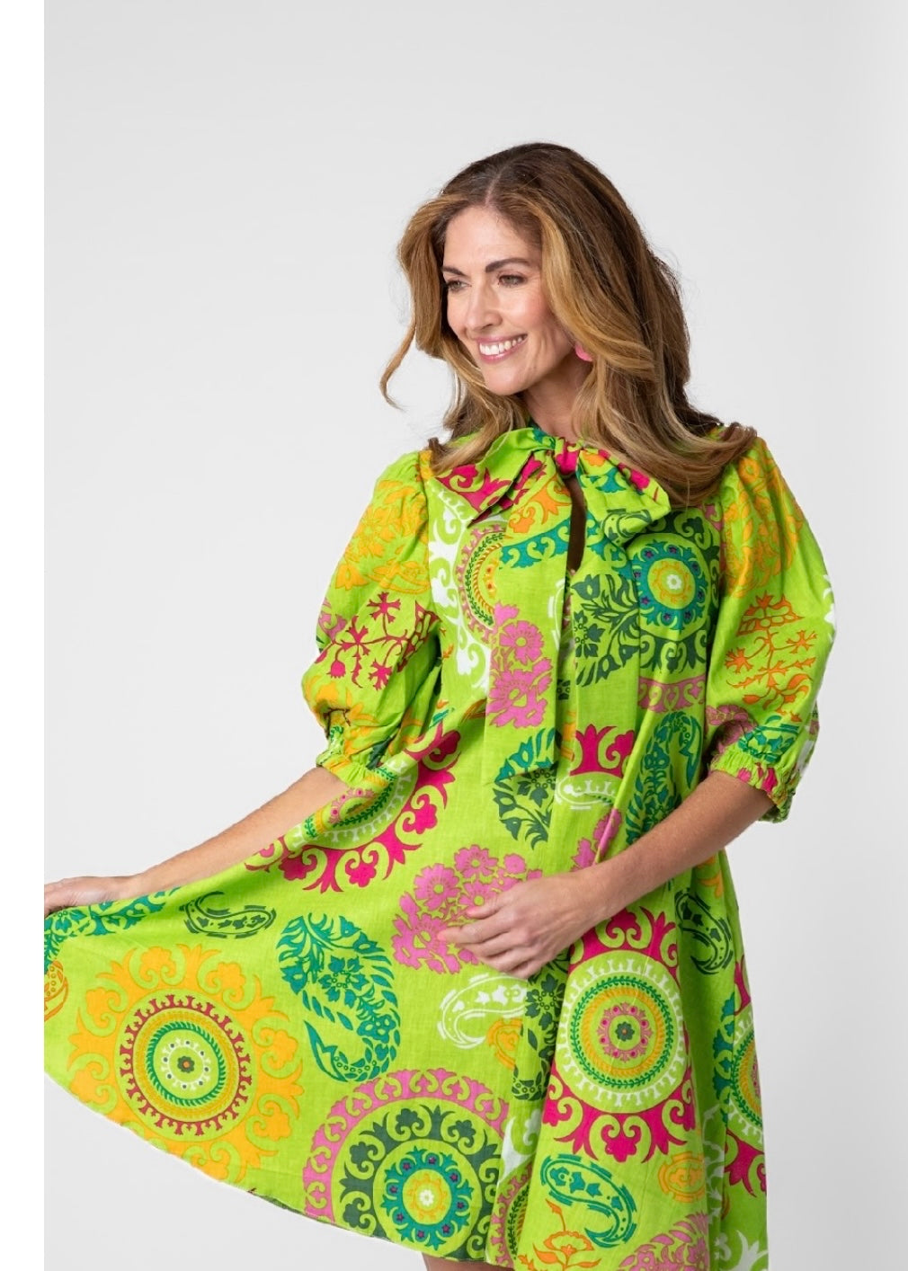 Barbie dress, Lime Green