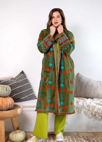 Urban Jacket in Peacock Saffron