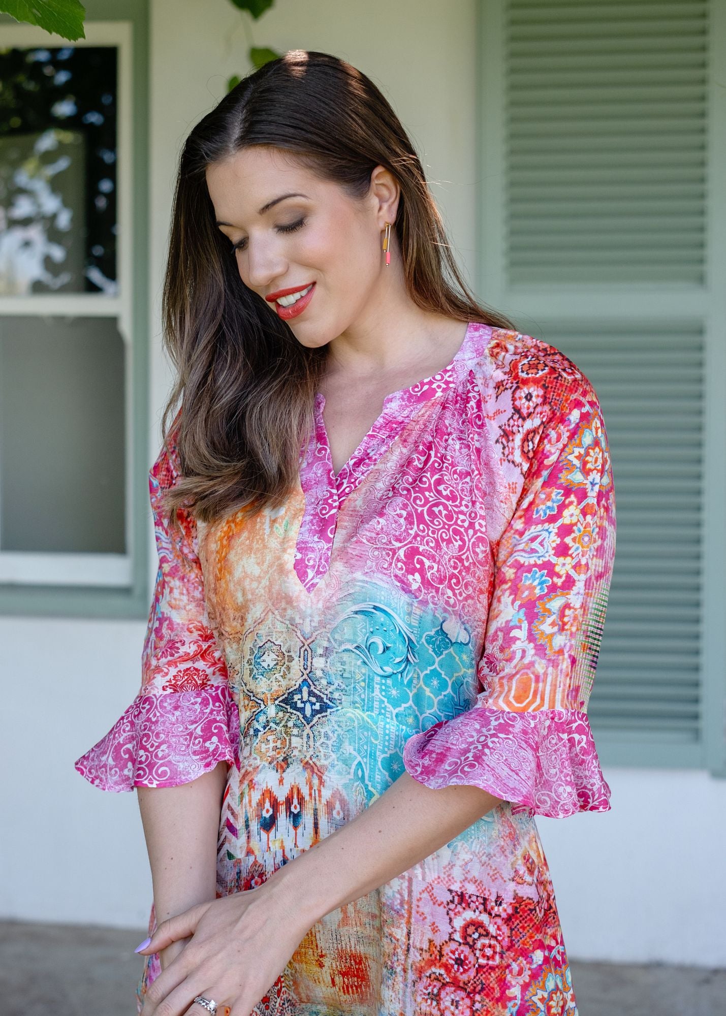 Jubilee Dress in Pink Fantasy