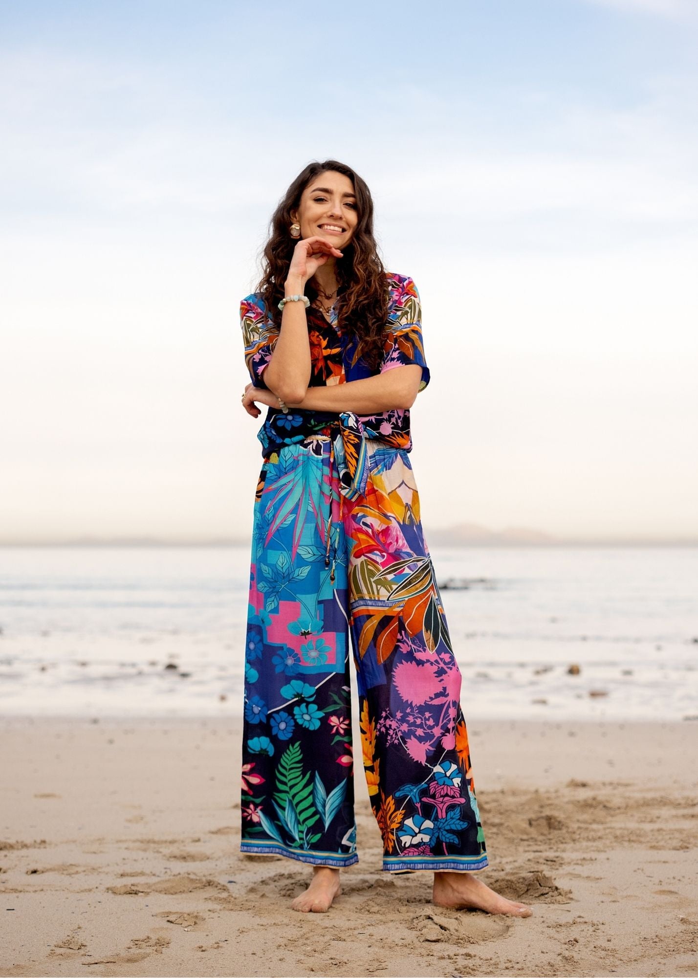 Copa Pants Set in Jungle Jive