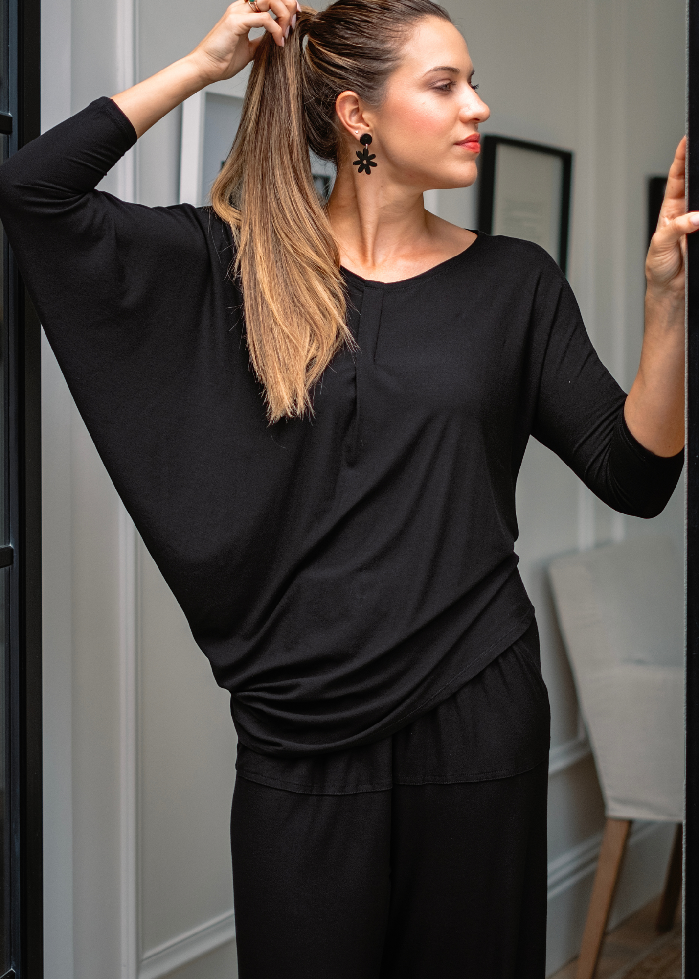 Melany Top in Black