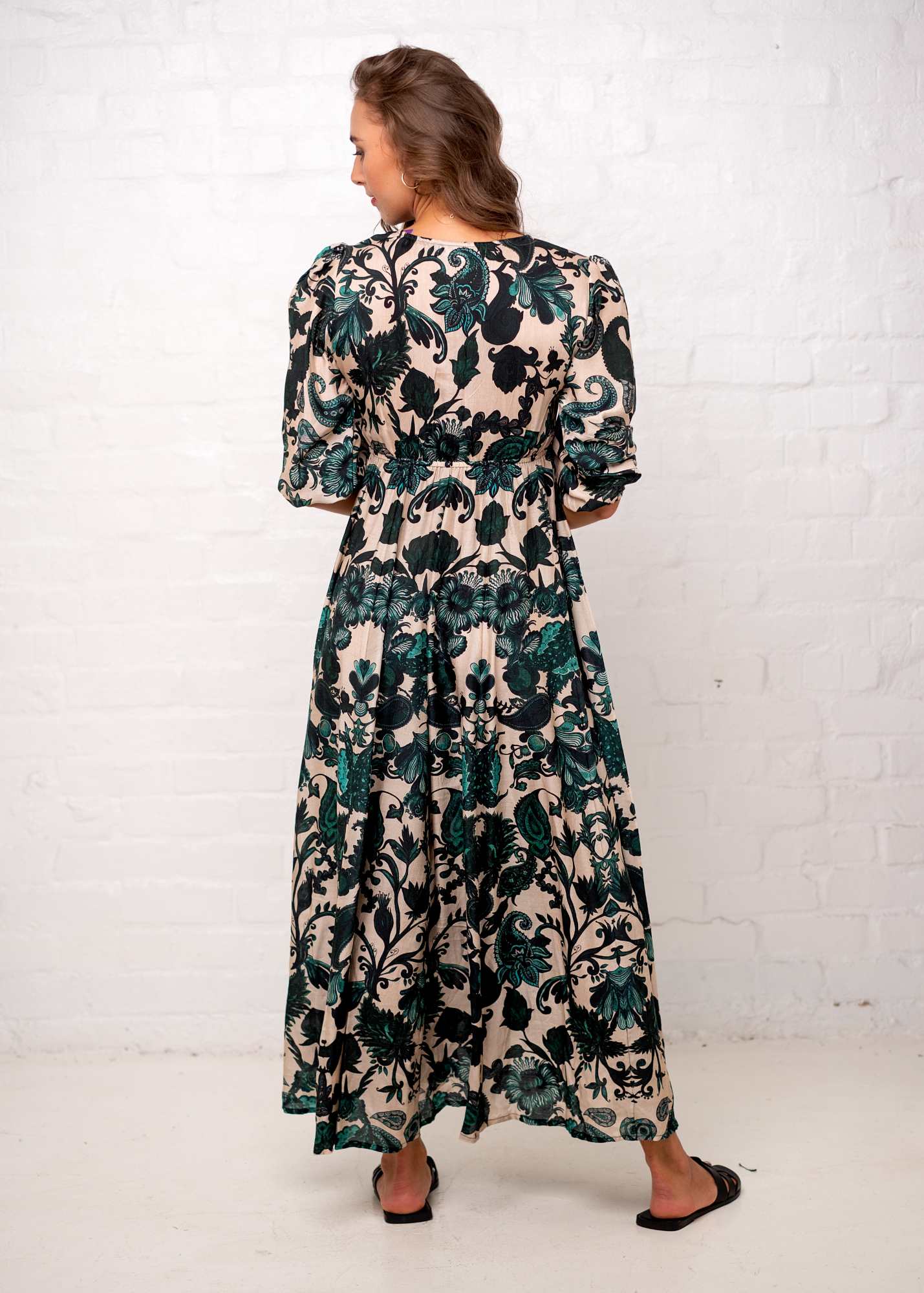 Napoli Dress in Secret Garden